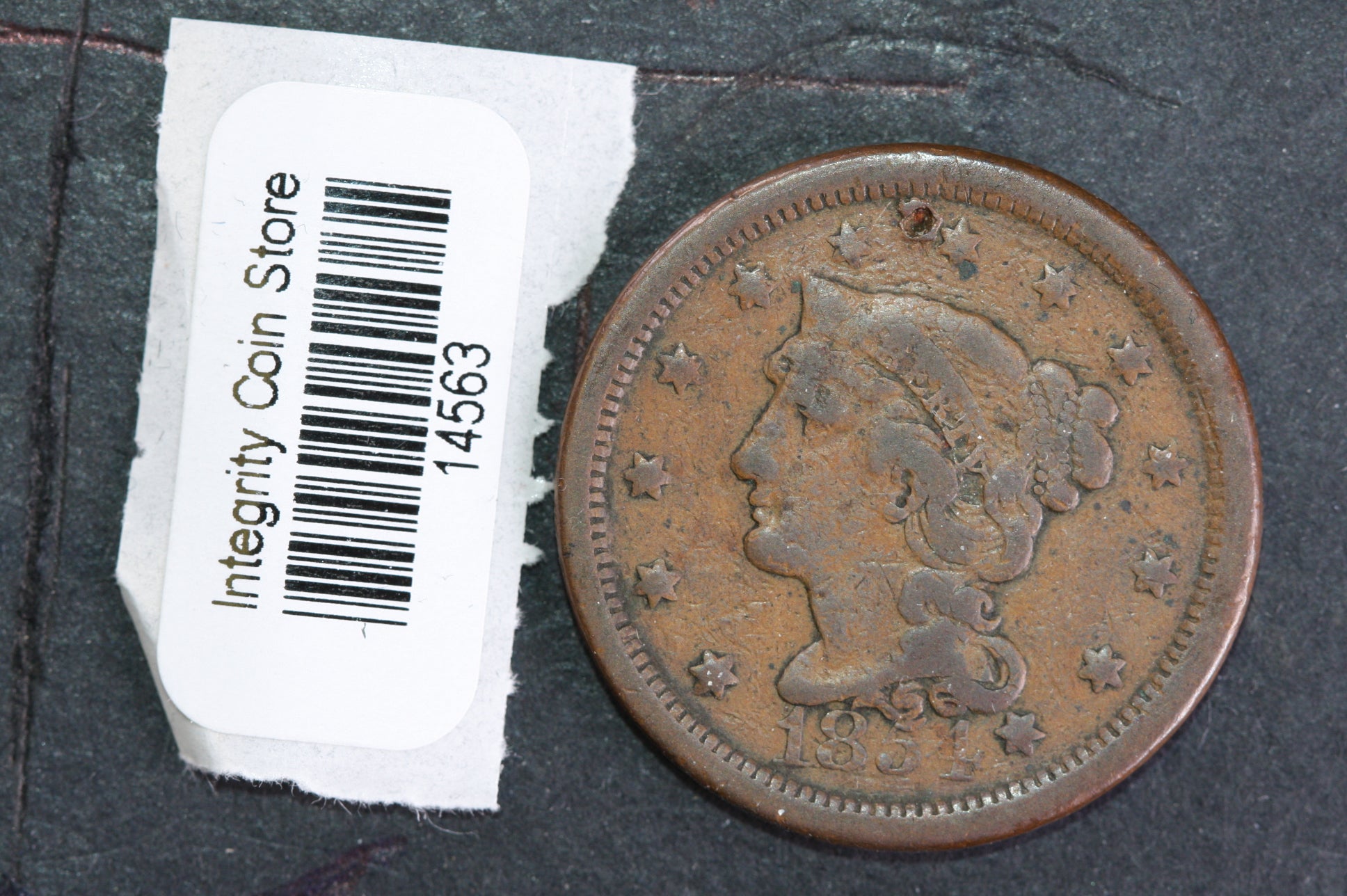 1854 Large Cent NIce - For Sale, Buy Now Online - Item #745061