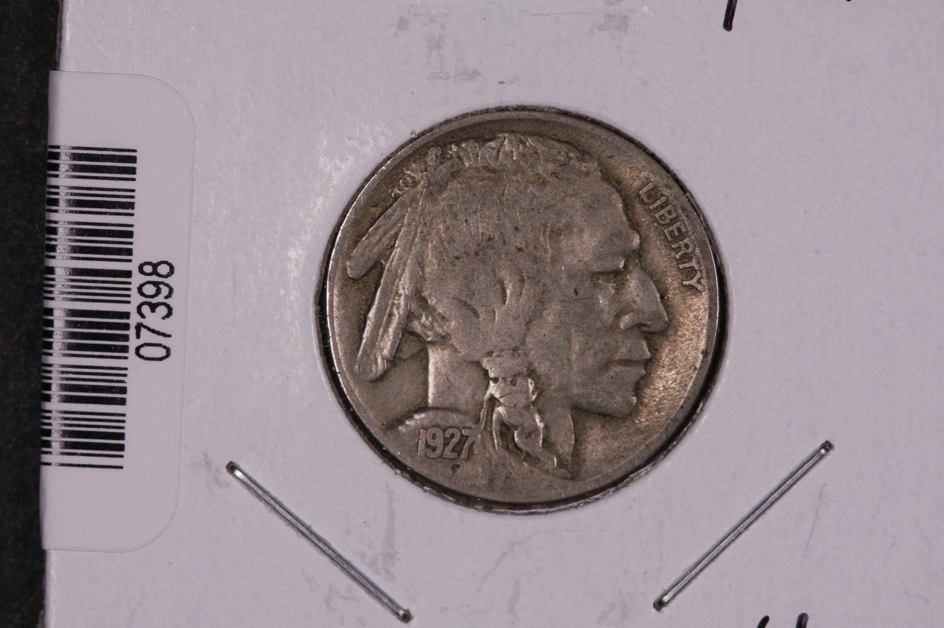 1927 Buffalo Nickel Average Circulated Coin. Store 07398