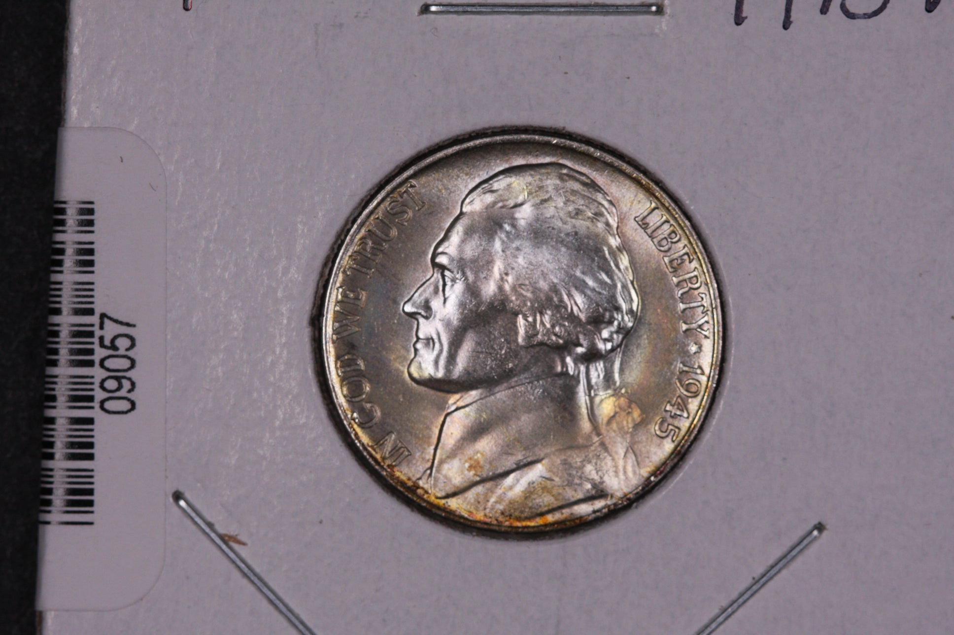 1945 P Jefferson Nickel Un Circulated Coin Silver. Store Sale 09057