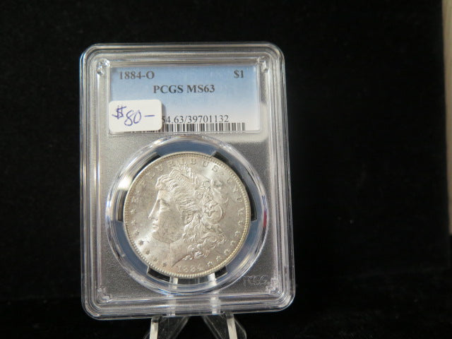 PCGS MS63 Morgan Dollar store