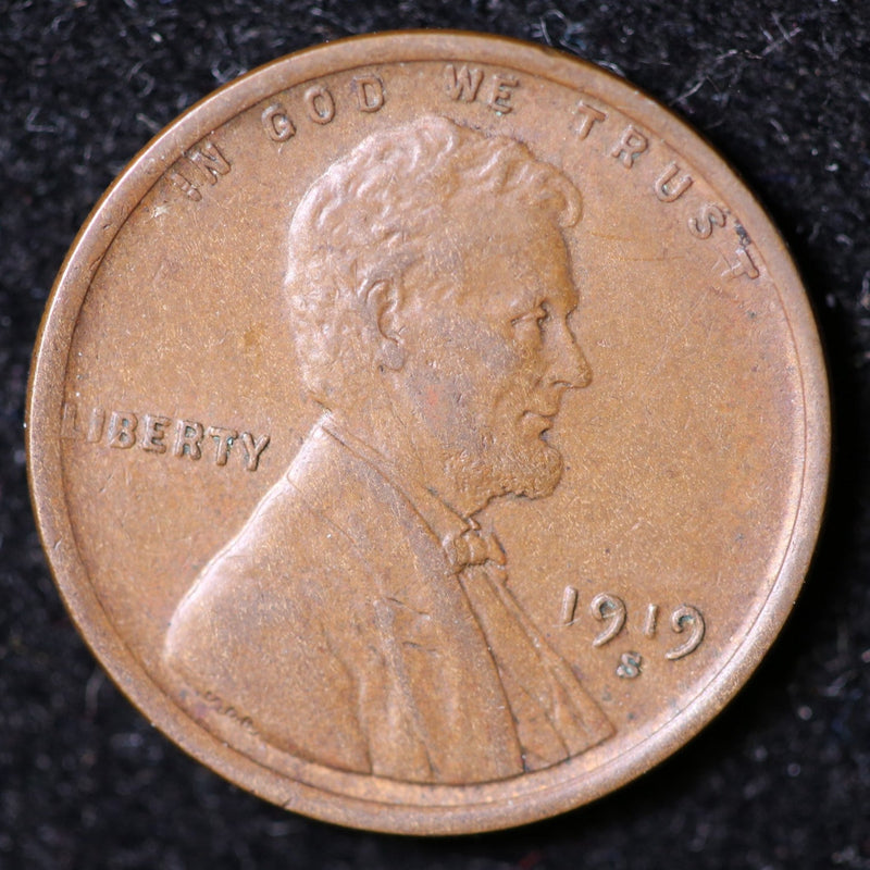 1919 S outlet Wheat Penny