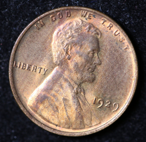 1929 Lincoln Cent, Uncirculated Affordable Coin, Store #40085