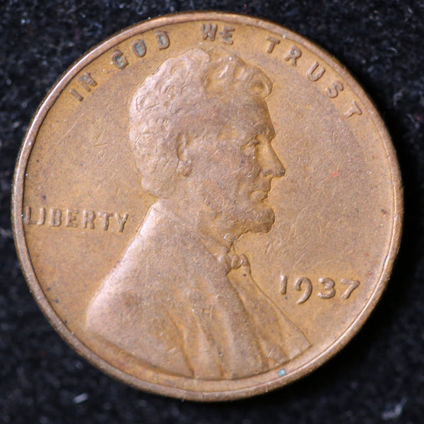 1937 Lincoln Cent, Circulated Affordable Coin, Store #23040120