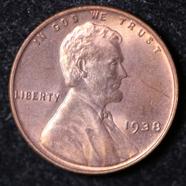 1938 Lincoln Cent, Circulated Affordable Coin, Store #23040126