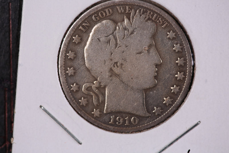 1910-S Barber Half Dollar. Affordable VG Details. Store