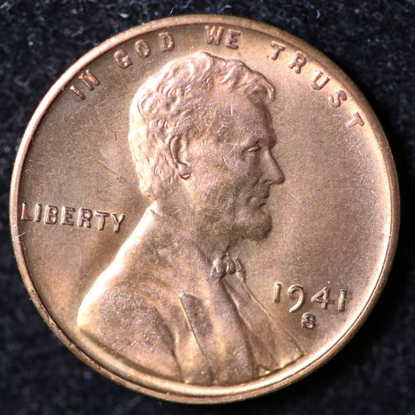 1941-S Lincoln Cent, Circulated Affordable Coin, Store #23040143