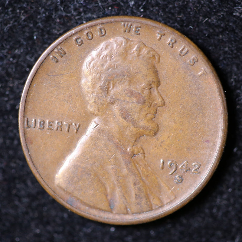 1942-D Lincoln Cent, Circulated Affordable Coin, Store