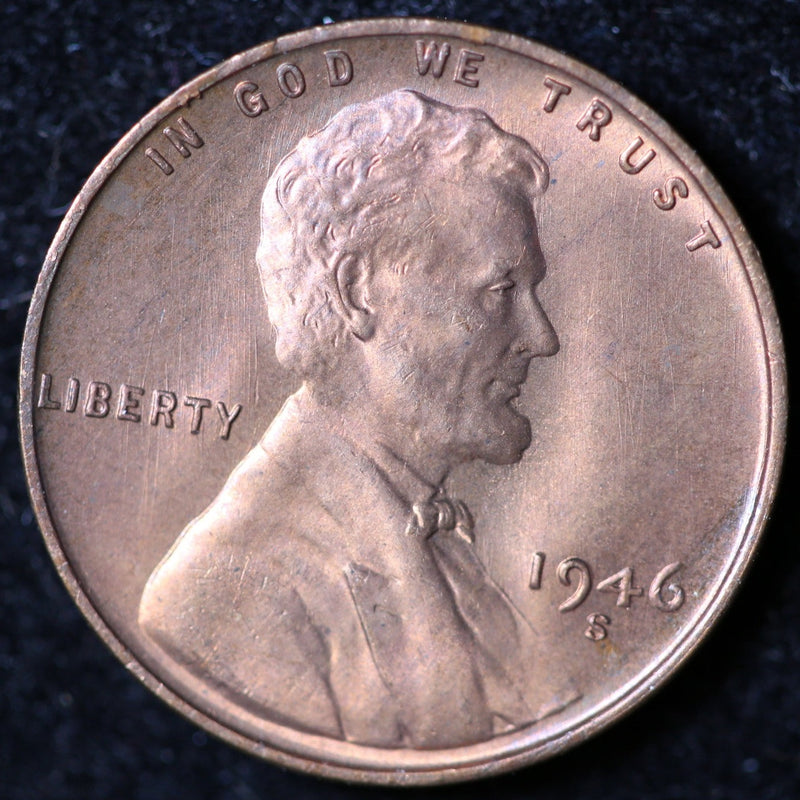 1946-S Lincoln Cent, Circulated Affordable Coin, Store