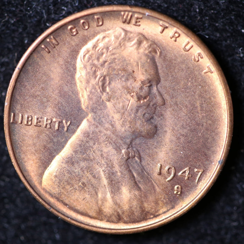 1947-S Lincoln Cent, Uncirculated Affordable Coin, Store