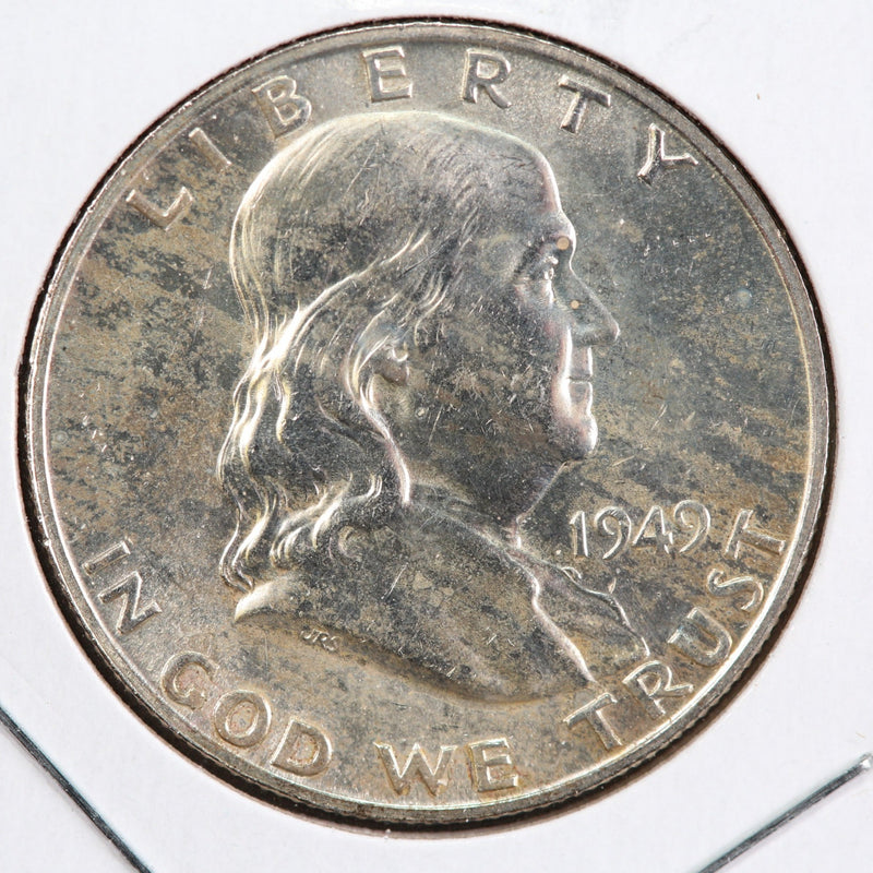 1949-D Franklin Half Dollar. Affordable Circulated Coin. Store