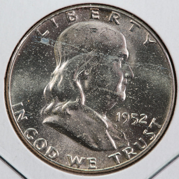 1952 Franklin Half Dollar. Affordable Collectible Coin. Store #12999