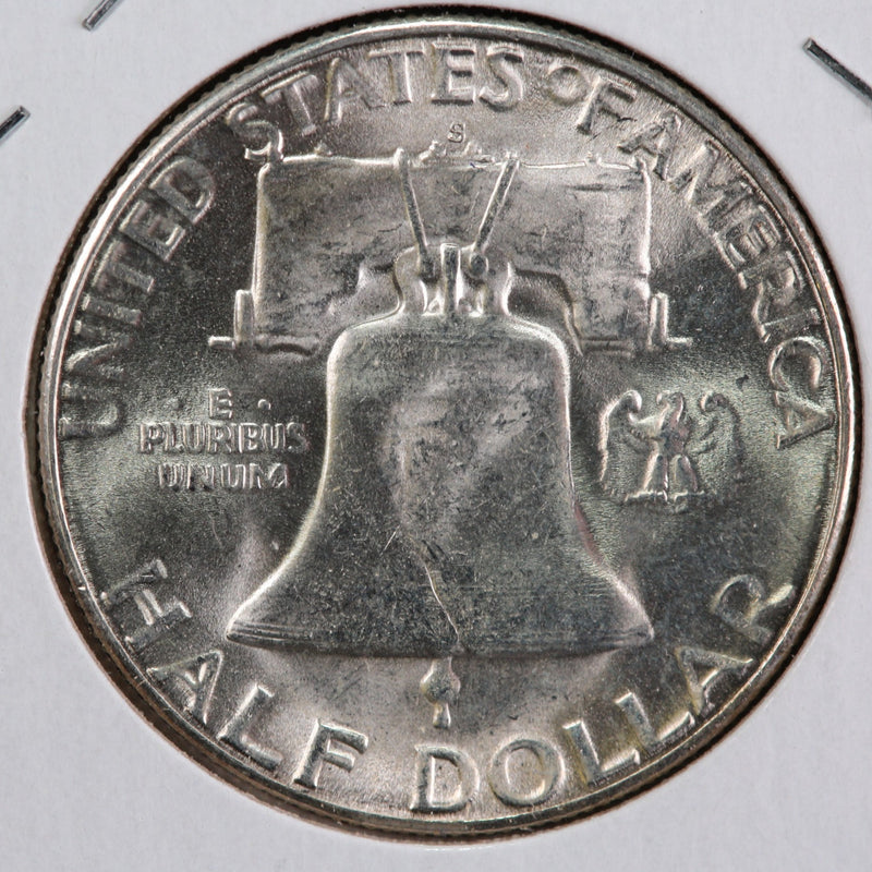 1953-S Franklin Half Dollar. Affordable Collectible Coin. Store