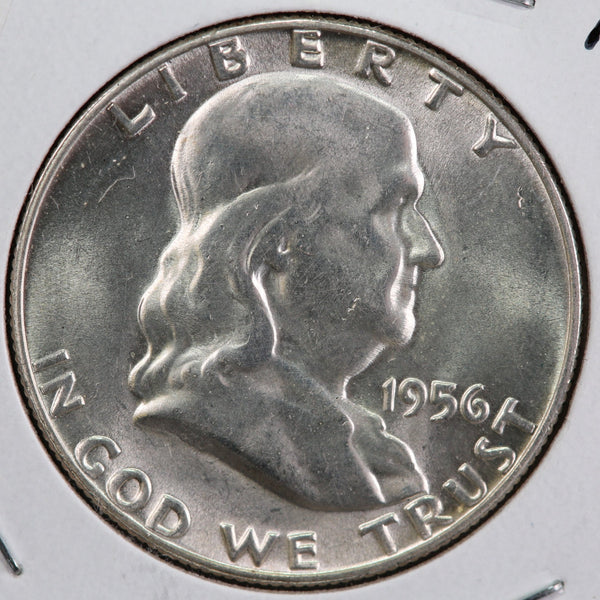 1956 Franklin Half Dollar. Affordable Collectible Coin. Store #13014