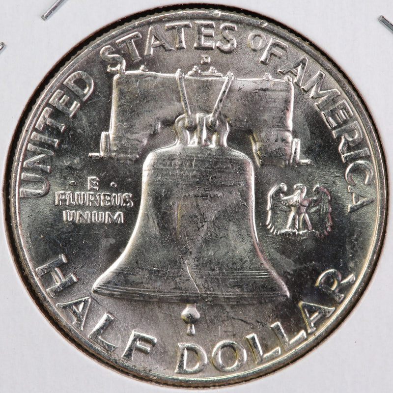 1957-D Franklin Half Dollar. Affordable Collectible Coin. Store