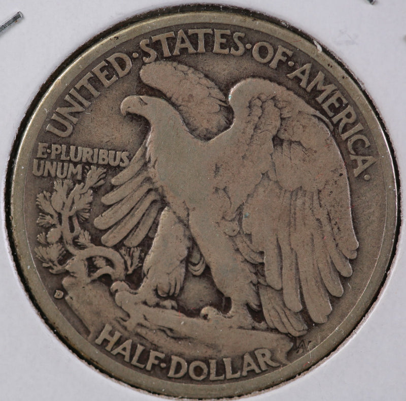 1935-D Walking Liberty Half Dollar, Nice Coin Fine Details. Store