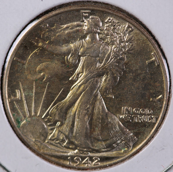 1942 Walking Liberty Half Dollar, Nice Uncirculated Coin. Store #23082532