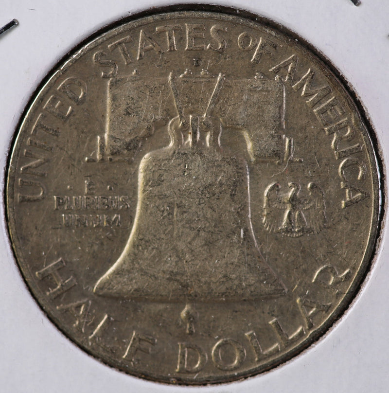 1949-D Franklin Half Dollar, Affordable Circulated Coin, Store