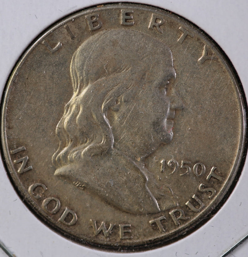 1950 Franklin Half Dollar Circulated Coin Store 23082611