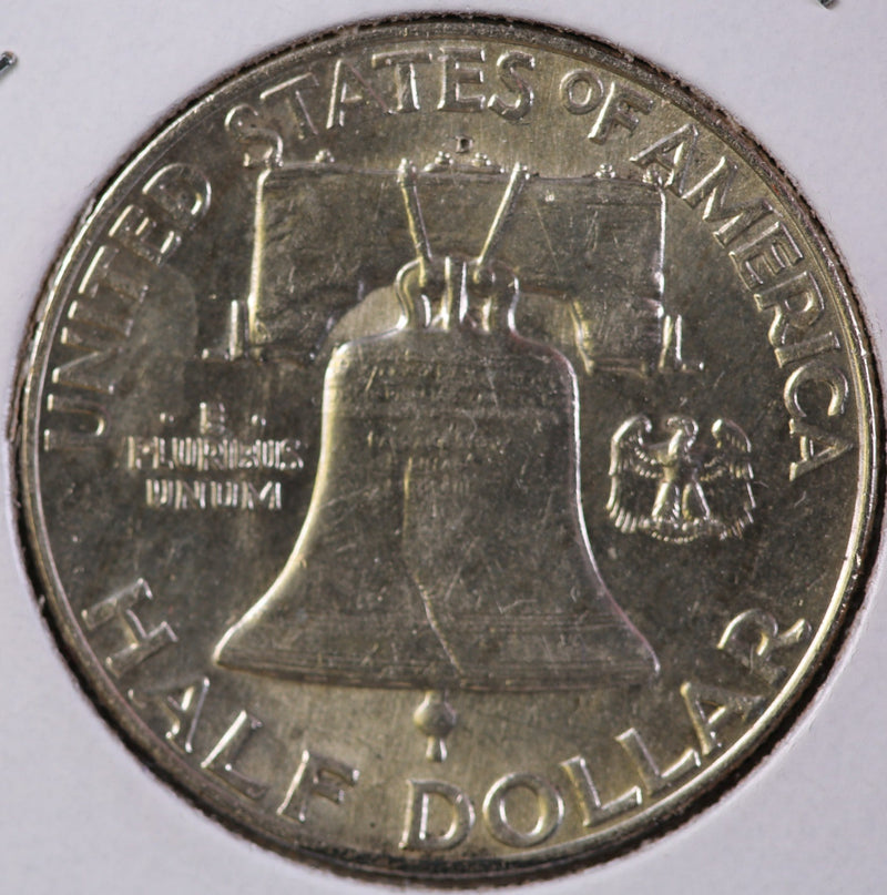 1951-D Franklin Half Dollar, Affordable Circulated Coin. Store