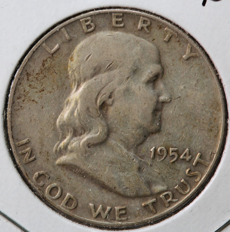 1954 D Franklin Half Dollar Circulated Coin Store 23082830