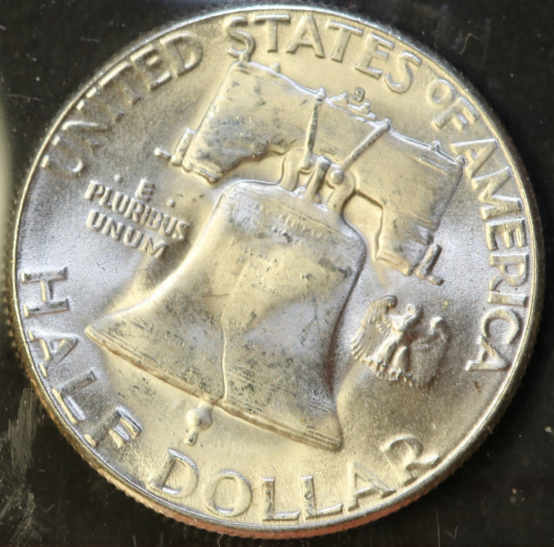 1951-S Franklin Half Dollar, Nice Uncirculated GEM BU Details. Store