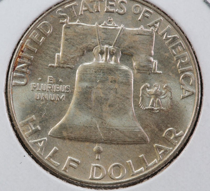 1957-D Franklin Half Dollar, Nice Affordable Coin, Store