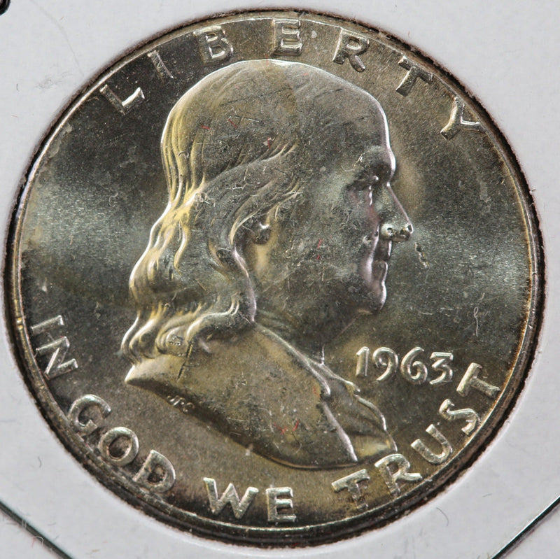 1963 Franklin Half Dollar, Uncirculated Details, Store