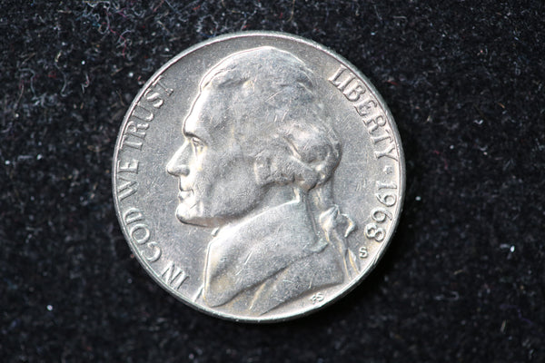 1968-S Jefferson Nickel. Nice Proof Coin.  Store #1269201