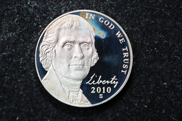 2010-S Jefferson Nickel. Nice Proof Coin. Store #1269214