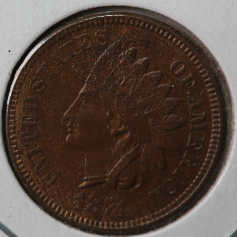 1874 Indian Head Cent, Uncirculated Coin, Choice Uncirculated, Store