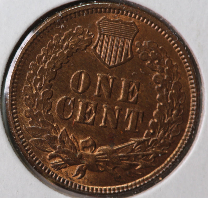 1875 Indian Head Cent, Gem Uncirculated Coin, Store