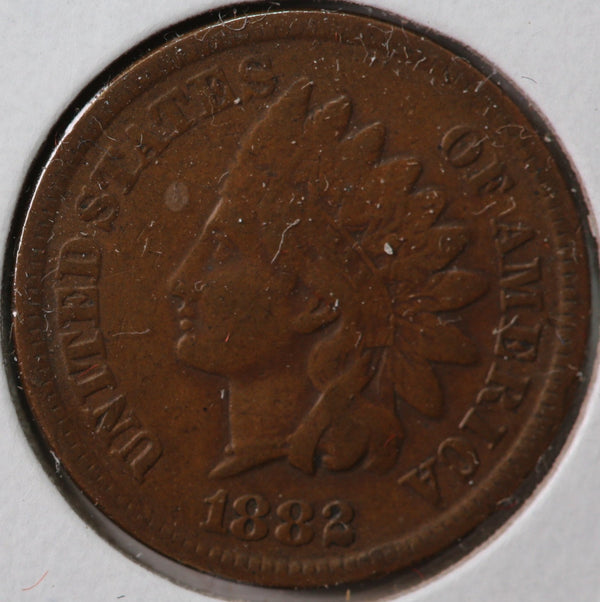 1882 Indian Head Cent, Affordable Circulated Coin, Store #83128