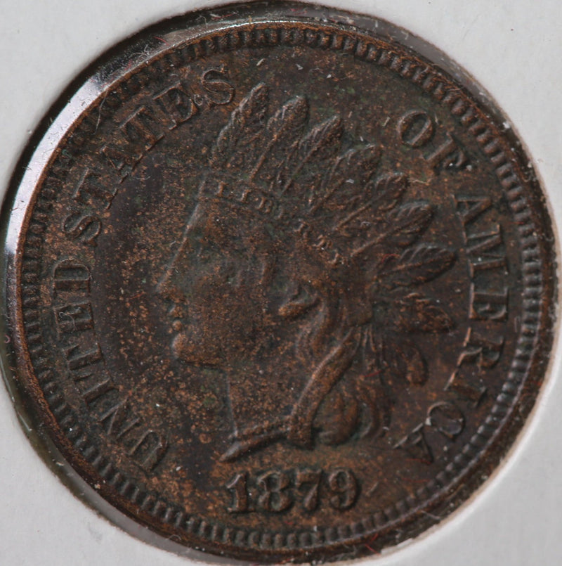 1879 Indian Head Cent, Choice About-Uncirculated Coin., Store