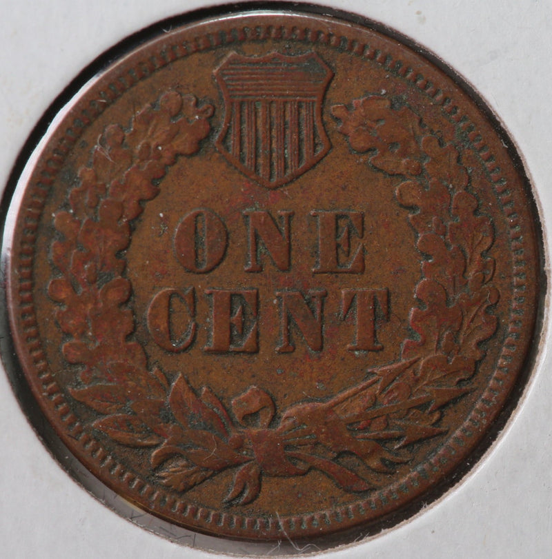 1887 Indian Head Cent, Affordable Circulated Coin, XF, Store