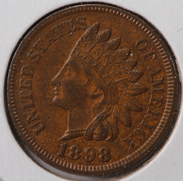 1898 Indian Head Cent, Nice Strike, Store #90109