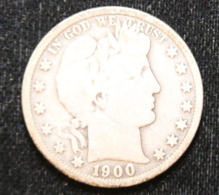 1900-O Barber Half Dollar. Affordable Circulated Coin. Store