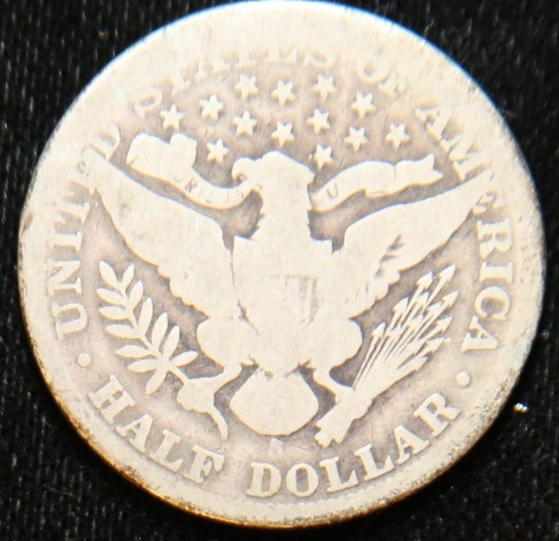 1900-S Barber Half Dollar. Affordable Circulated Coin. Store