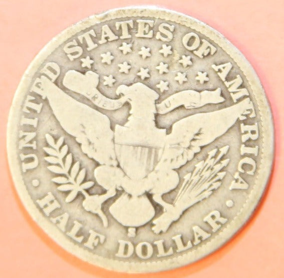 1903-S Barber Half Dollar. Nice Affordable Coin. Store