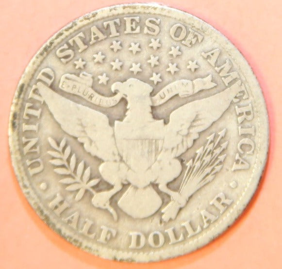 1904 Barber Half Dollar. Nice Affordable Coin. Store