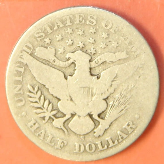 1905-S Barber Half Dollar. Nice Affordable Coin. Store