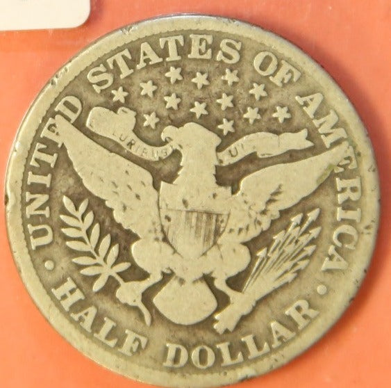 1913 Barber Half Dollar. Nice Affordable Coin. Store