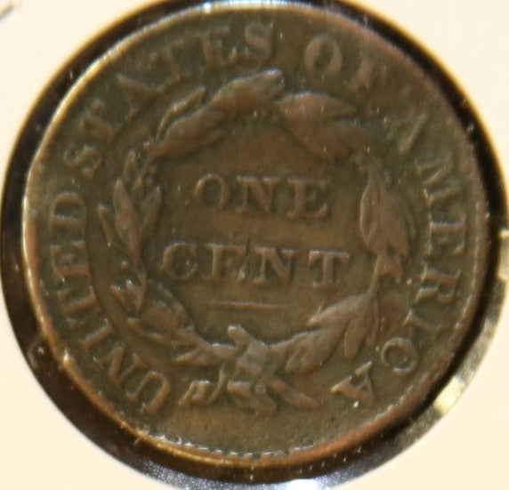 1827 Large Cent, Nice Circulated Coin, Store