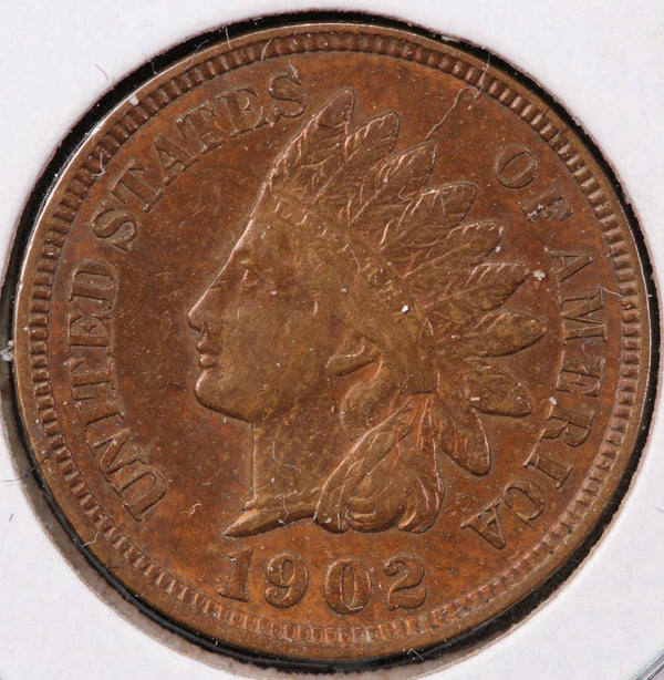 1902 Indian Head Cent, Gem Brown Uncirculated Coin, Store #90140