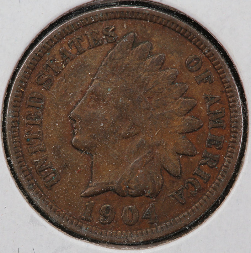 1904 Indian Head Cent, Circulated Affordable Coin, Store