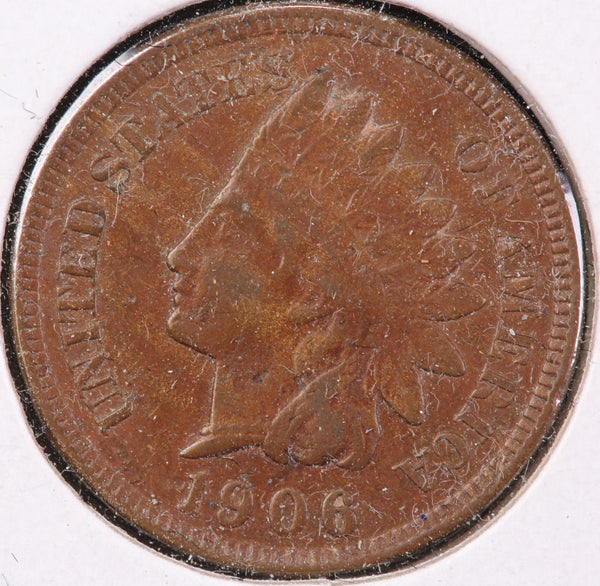 1906 Indian Head Cent, Circulated Affordable Coin, Store #90153