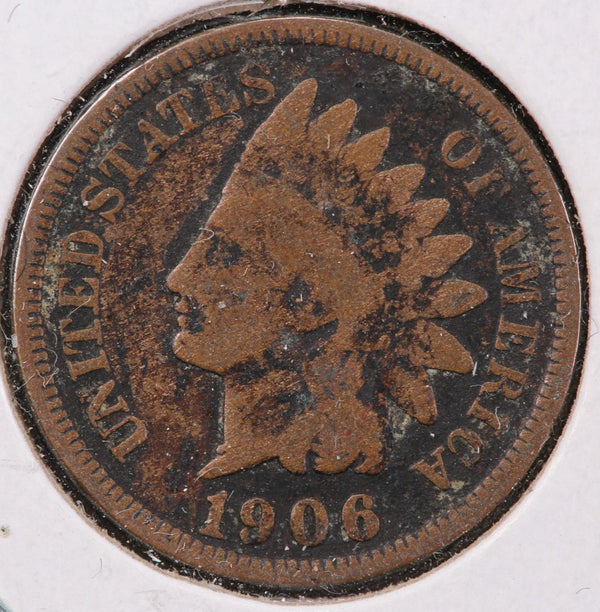 1906 Indian Head Cent, Circulated Affordable Coin, Store #23090154