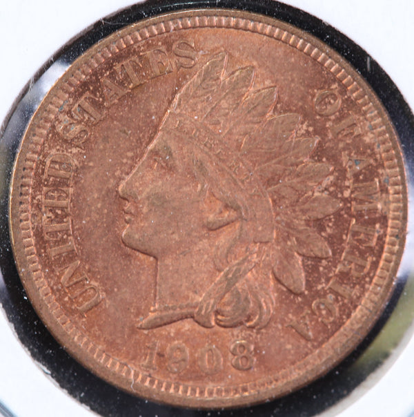 1908 Indian Head Cent, Uncirculated Affordable Coin, Store #90164