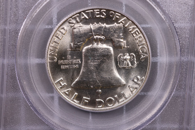 1959 Franklin Silver Half Dollar., PCGS MS-64., Store