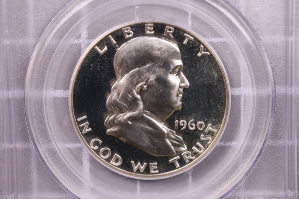 1960 Franklin Silver Half Dollar., PCGS PR-65., Store #0901