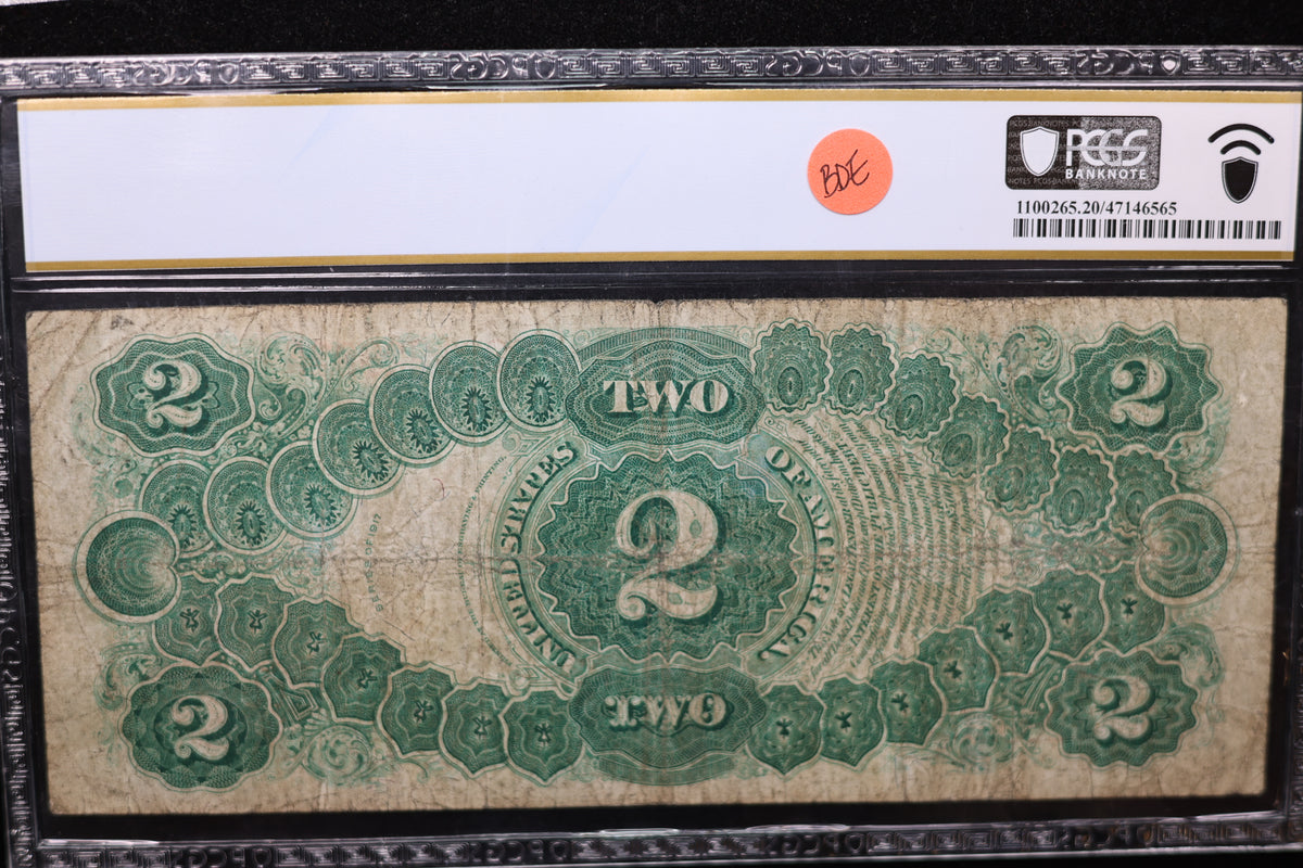 Factory 1917 US Large $2.00 Bill VF